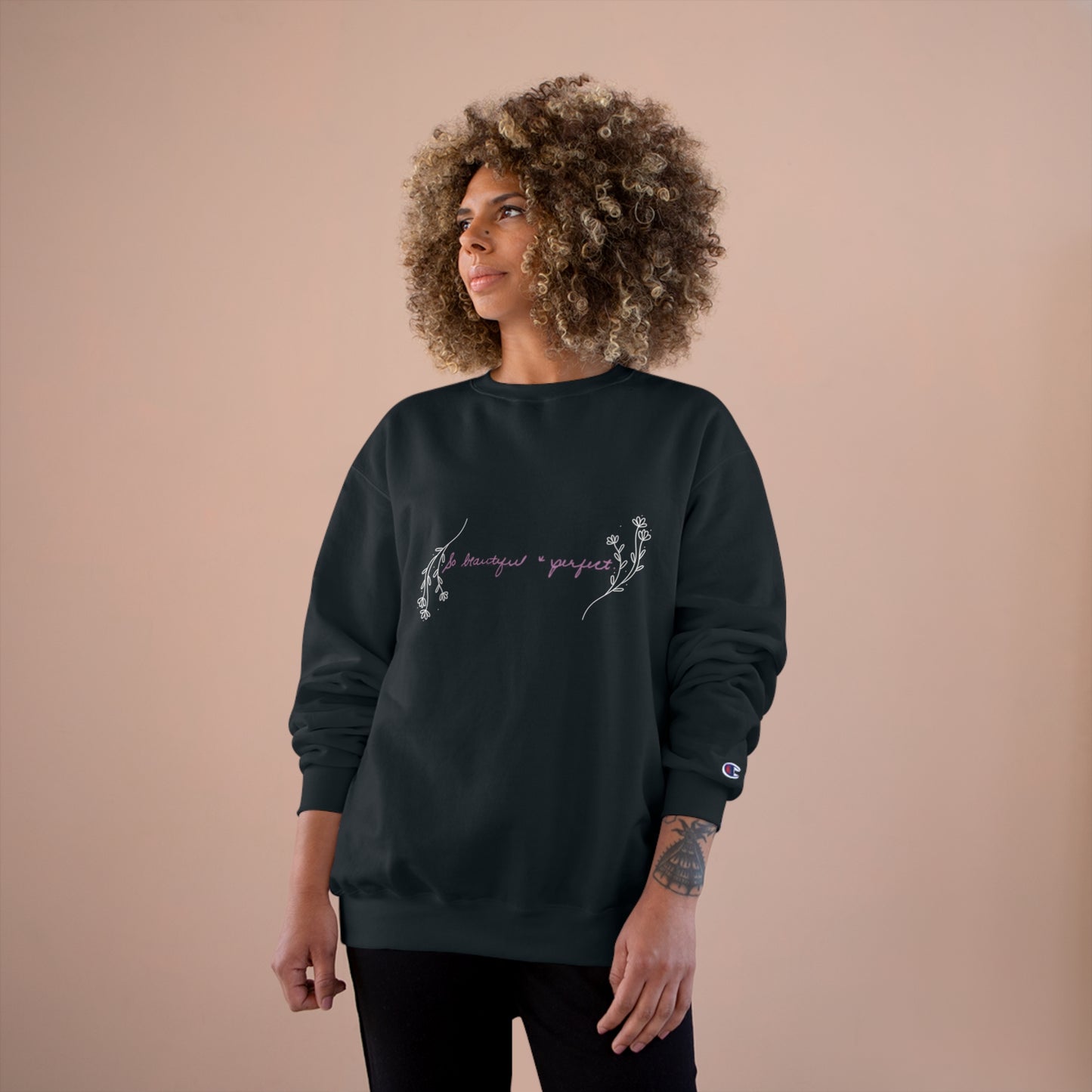 " So Beautiful & Perfect" Crewneck