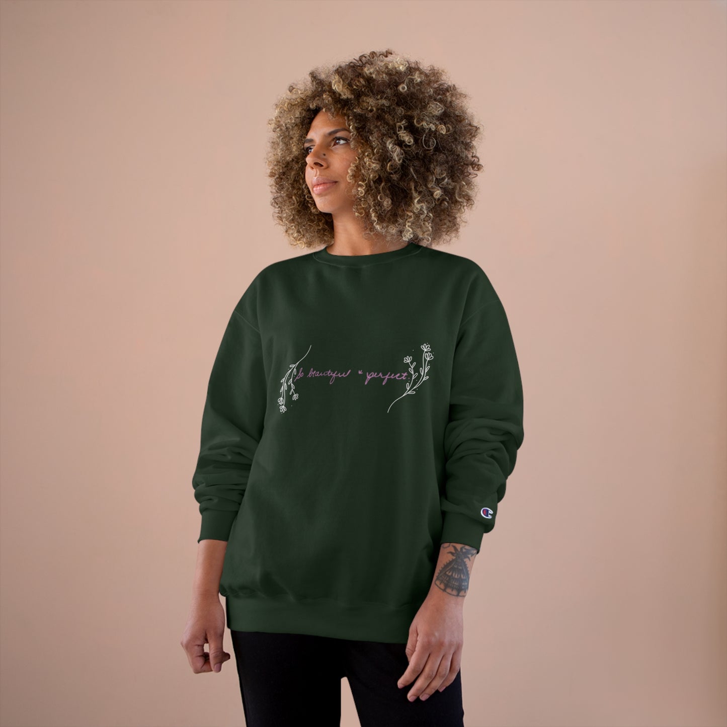 " So Beautiful & Perfect" Crewneck